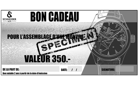 bon cadeau 350 francs